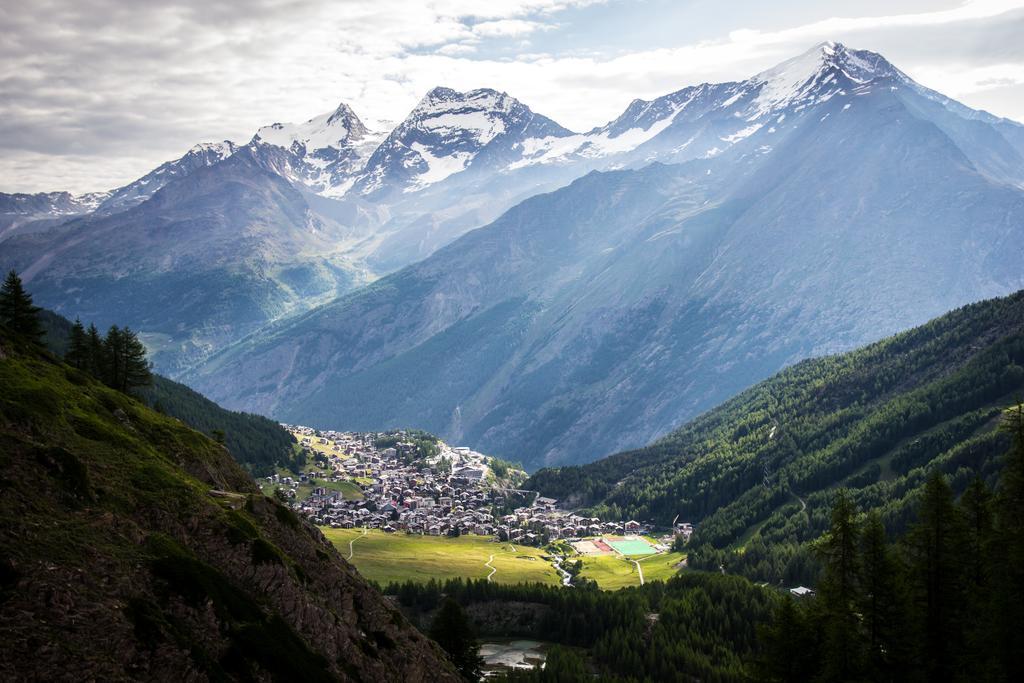 Hotel La Collina Saas-Fee Bagian luar foto