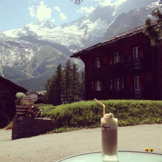 Hotel La Collina Saas-Fee Bagian luar foto