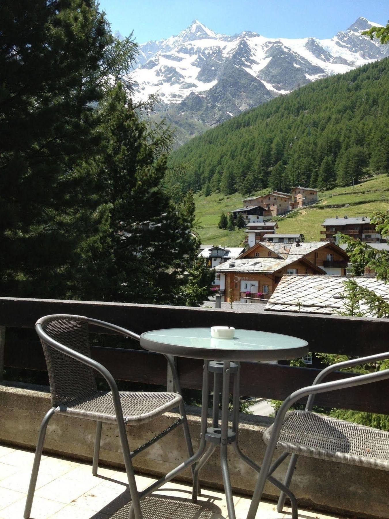 Hotel La Collina Saas-Fee Bagian luar foto